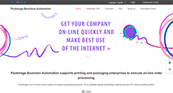 Desktop Screenshot of packmage.com